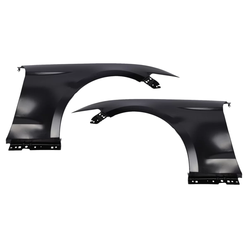 Parafanghi anteriori compatibile con Ford Mustang Mk6 VI Sixth Generation (2018-2023) (Cod. K-FFFMUG