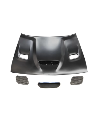 Cofano Cofano con Air Vents compatibile con Dodge Challenger (2015-2023) (Cod. K-HDDOGCHA3FHSRT)