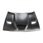 Cofano Cofano con Air Vents compatibile con Dodge Challenger (2015-2023) (Cod. K-HDDOGCHA3FHSRT)