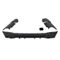 Diffusore posteriore con Terminali di scarico compatibile con Mercedes GLE W167 SUV V167 Sport Line 