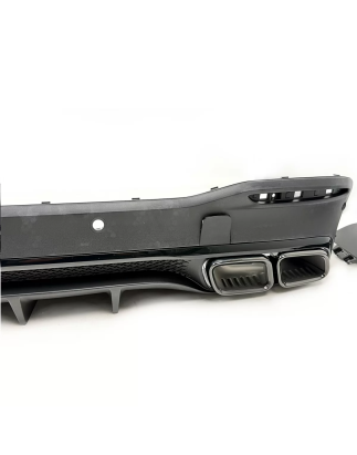 Diffusore posteriore con Terminali di scarico compatibile con Mercedes GLE W167 SUV V167 Sport Line 