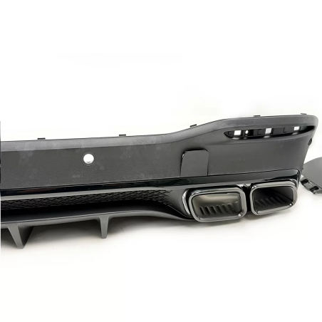 Diffusore posteriore con Terminali di scarico compatibile con Mercedes GLE W167 SUV V167 Sport Line 