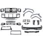 Conversion Kit carrozzeria compatibile con Mercedes G-Classe W465 (2024-in poi) G63 B-look nero Gril