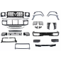 Conversion Kit carrozzeria compatibile con Mercedes G-Classe W465 (2024-in poi) G63 B-look cromato G