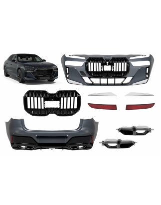 Kit carrozzeria completo compatibile con BMW 7 Serie G70 (2022-in poi) M design (Cod. K-CBBMG70M760A