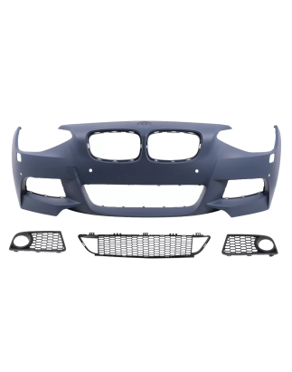 Paraurti anteriore compatibile con BMW 1 Serie F20 F21 (2011-08.2014) design M-Technik (Cod. K-FBBMF