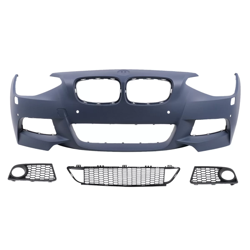 Paraurti anteriore compatibile con BMW 1 Serie F20 F21 (2011-08.2014) design M-Technik (Cod. K-FBBMF