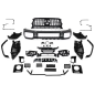 Kit carrozzeria compatibile con Mercedes G-Classe W465 (2024-in poi) G63 design (Cod. K-CBMBW465G63)