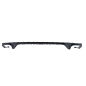 Spoiler diffusore sottoparaurti posteriore Double Outlet compatibile con Audi Q8 S-Line (2018-2023) 