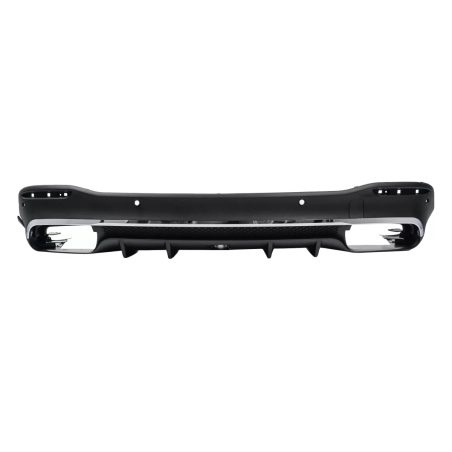 Diffusore posteriore con Terminali di scarico compatibile con Mercedes GLE W167 SUV V167 Sport Line 