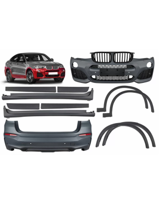 Complete Conversion Kit carrozzeria compatibile con BMW X4 F26 (2014-03.2018) M-Tehnik design (Cod. 