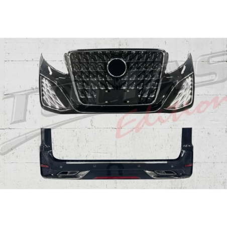 Kit carrozzeria completo compatibile con Mercedes Classe V W447 Vito W448 (2014-) Dragon Grille (Cod