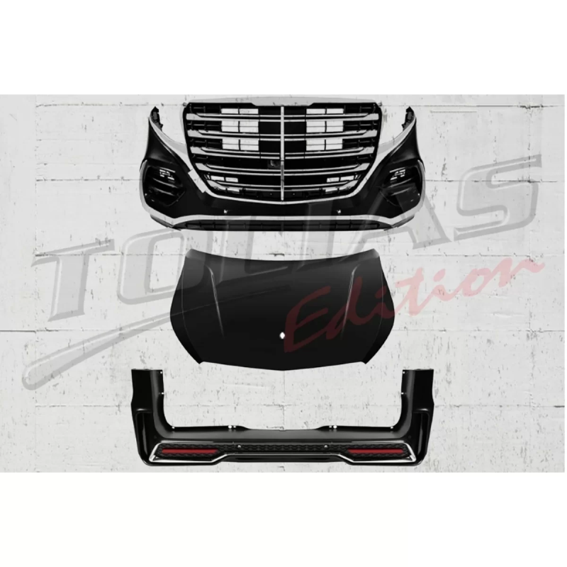 Kit carrozzeria completo compatibile con Mercedes Classe V W447 Vito (2014-) US design (Cod. K-CBMBW