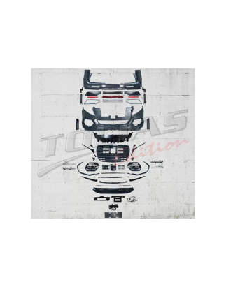 Kit carrozzeria completo compatibile con Mercedes Classe V W447 Vito (2014-) US design (Cod. K-CBMBW