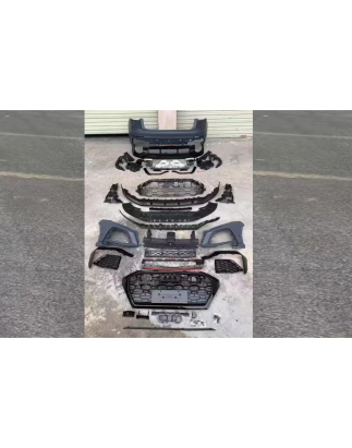 Kit carrozzeria compatibile con Audi Q8 SUV (2018-2023) RS design (Cod. K-CBAUQ8RSB)