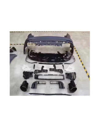 Kit carrozzeria compatibile con Audi Q8 SUV (2018-2023) RS design (Cod. K-CBAUQ8RSB)