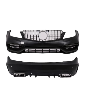 Kit carrozzeria compatibile con Mercedes C-Classe W204 (2007-2015) Conversion to W205 C63 design (Co