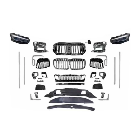 Kit carrozzeria compatibile con BMW 7 Serie F01 (2008-2015) Conversion to G12 design Facelift (Cod. 