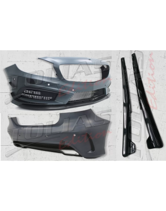 Kit carrozzeria compatibile con Mercedes A-Classe W176 (2012-2015) A45 design (Cod. K-CBMBW176AMGTL)