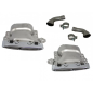 Terminali di scarico compatibile con Mercedes A-Classe W176 (2012-2018) CLA W117 C117 (2012-2018) A4