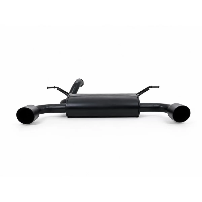 Complete Impianto di scarico Axle-Back compatibile con Jeep Wrangler Rubicon JK (2007-2017) Double E