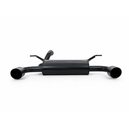 Complete Impianto di scarico Axle-Back compatibile con Jeep Wrangler Rubicon JK (2007-2017) Double E