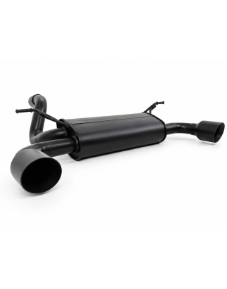 Complete Impianto di scarico Axle-Back compatibile con Jeep Wrangler Rubicon JK (2007-2017) Double E