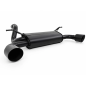 Complete Impianto di scarico Axle-Back compatibile con Jeep Wrangler Rubicon JK (2007-2017) Double E
