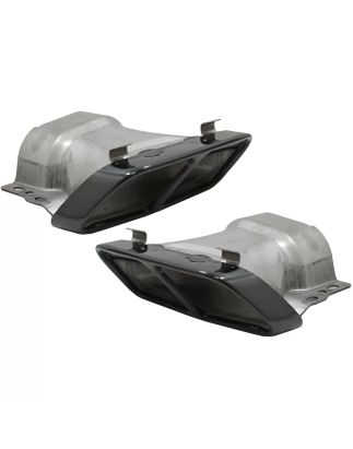 Terminali di scarico compatibile con Mercedes A-Classe W176 (2012-2018) CLA W117 C117 (2012-2018) A4