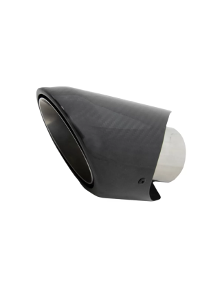 terminale di scarico in carbonio Polished look Inlet 6.2cm (Cod. K-KLT072)