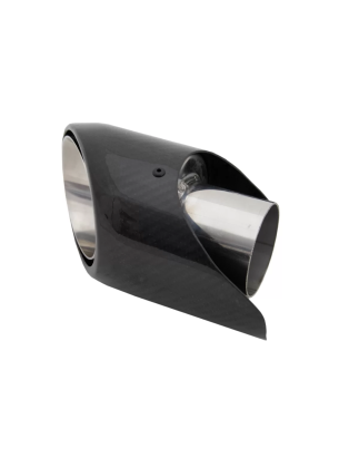 terminale di scarico in carbonio Polished look Inlet 6.2cm (Cod. K-KLT072)