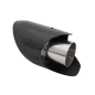 terminale di scarico in carbonio Polished look Inlet 6.2cm (Cod. K-KLT072)