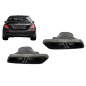 Terminali di scarico compatibile con Mercedes Classe E W213 (2016-in poi) E63 S design GLC SUV X253 