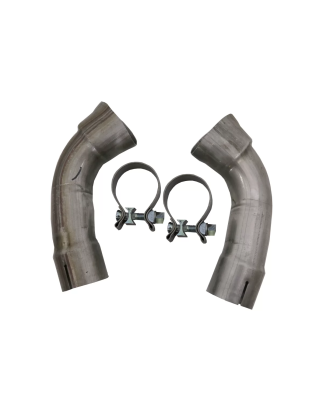 Conversion Exhaust Muffler Tubes Pipe compatibile con Mercedes A-Classe W176 (2012-2018) CLA W117 C1