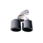 Griglie centrali a doppio rene compatibile con BMW 3 Serie E46 Non Facelift (1998-09.2001) doppia st