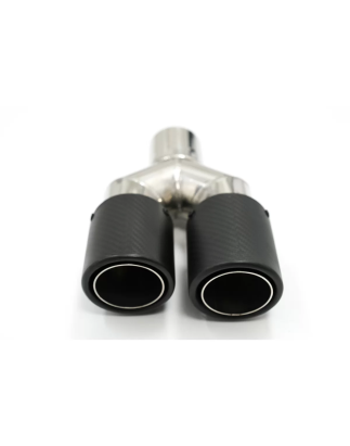 Universal Exhaust Terminali di scarico Matte fibra di carbonio Inlet 5.8 cm Left Side (Cod. K-KLT083
