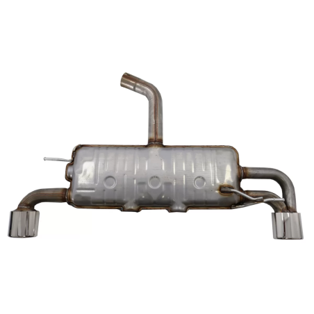 Impianto di scarico Double Outlet Single Exhaust Pipes compatibile con VW Scirocco (2008-in poi) R d