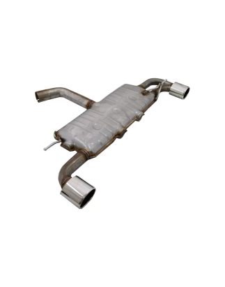 Impianto di scarico Double Outlet Single Exhaust Pipes compatibile con VW Scirocco (2008-in poi) R d