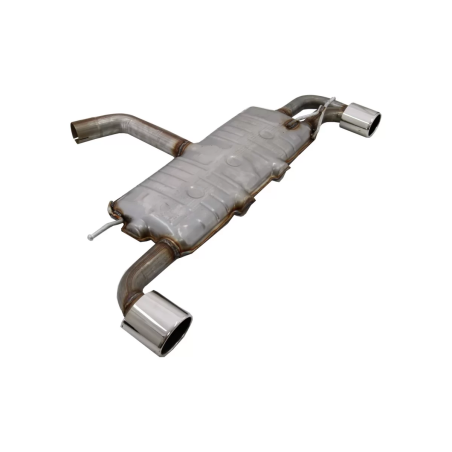 Impianto di scarico Double Outlet Single Exhaust Pipes compatibile con VW Scirocco (2008-in poi) R d