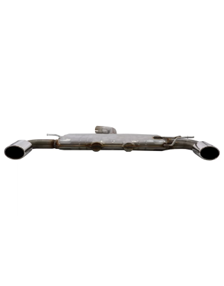 Impianto di scarico Double Outlet Single Exhaust Pipes compatibile con VW Scirocco (2008-in poi) R d