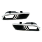 Terminali di scarico for Mercedes C-Classe W205 S205 C205 A205 GLE C292 Classe E W213 S-Classe W222 