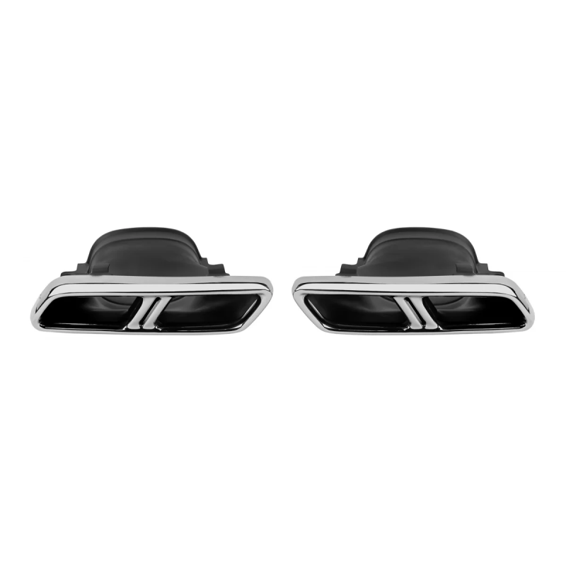 Terminali di scarico compatibile con Mercedes S-Classe W222 Classe E W212 S212 Facelift CLS W218 SL-