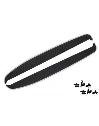 Pedane laterali compatibile con Land Rover Range Rover Sport L320 (2005-2013) con sottoporta pretagl