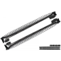 Pedane laterali compatibile con Mercedes GL-Classe X164 (2006-2013) (Cod. K-RBMBGLX164)