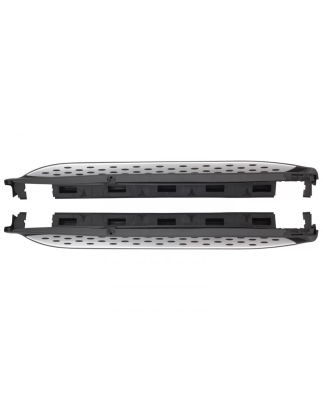 Pedane laterali compatibile con Mercedes ML (2011-2014) Mercedes GLE W166 (2015-2018) (Cod. K-RBMB01
