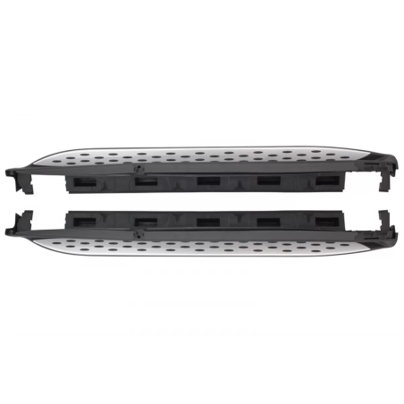 Pedane laterali compatibile con Mercedes ML (2011-2014) Mercedes GLE W166 (2015-2018) (Cod. K-RBMB01