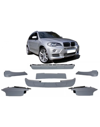 Aerodynamic Kit carrozzeria compatibile con BMW X5 E70 (2007-2011) (Cod. K-BMAEROE70)