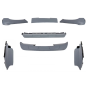 Aerodynamic Kit carrozzeria compatibile con BMW X5 E70 (2007-2011) (Cod. K-BMAEROE70)