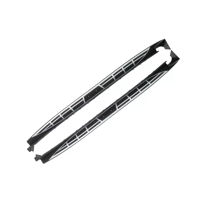 Pedane laterali compatibile con Hyundai Santa Fe MkIII DM (2013-in poi) (Cod. K-RBHYSFE2)