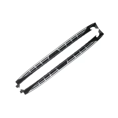 Pedane laterali compatibile con Hyundai Santa Fe MkIII DM (2013-in poi) (Cod. K-RBHYSFE2)